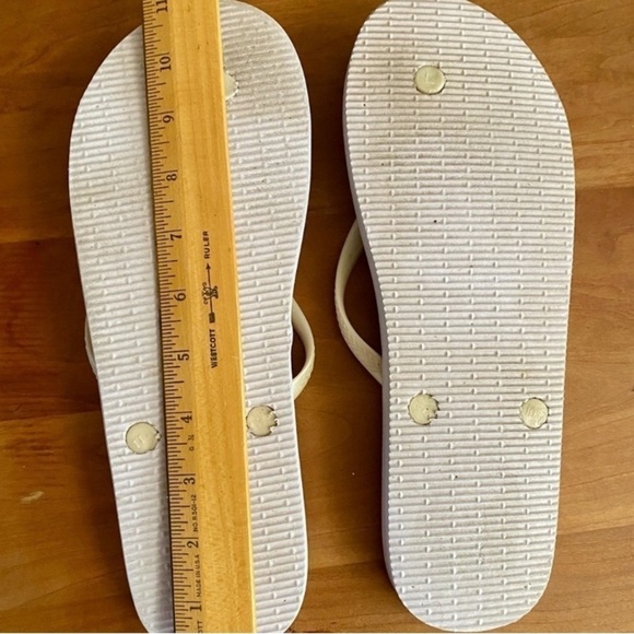 Party Cat Tropical Beach Pool Flip Flops, Womens size 11 & Unisex, Mens 9.5 - Picture 10 of 14